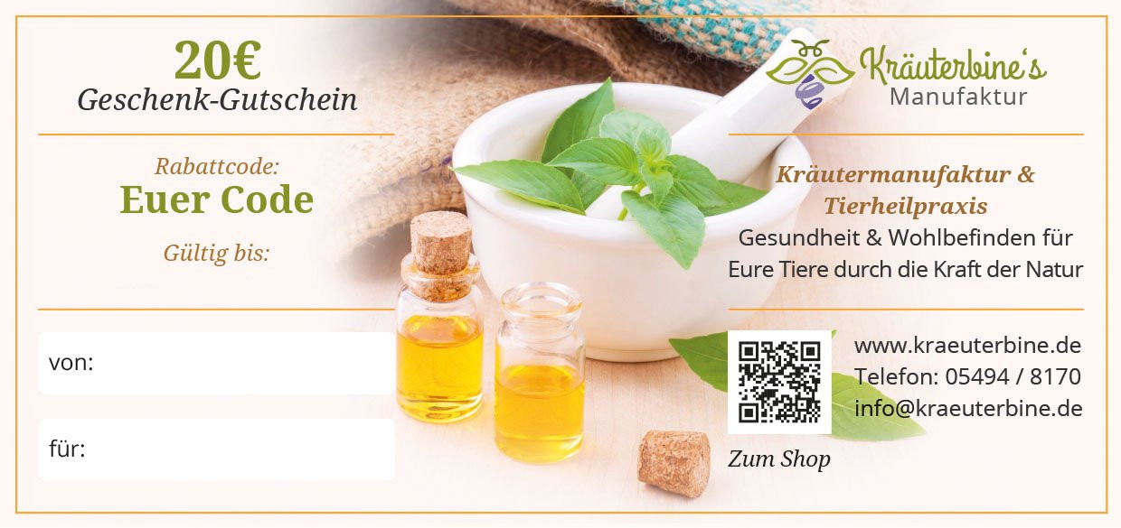 Geschenk-Gutschein, 20 € 