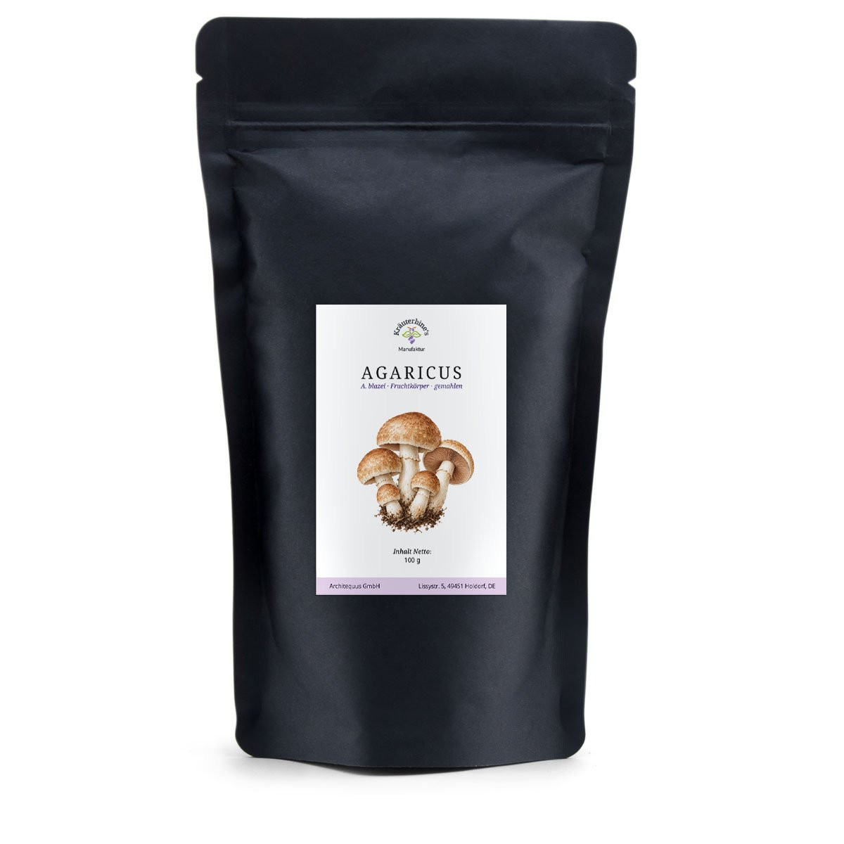 Agaricus blazei murrill Vitalpilz-Pulver für die Küche,100g
