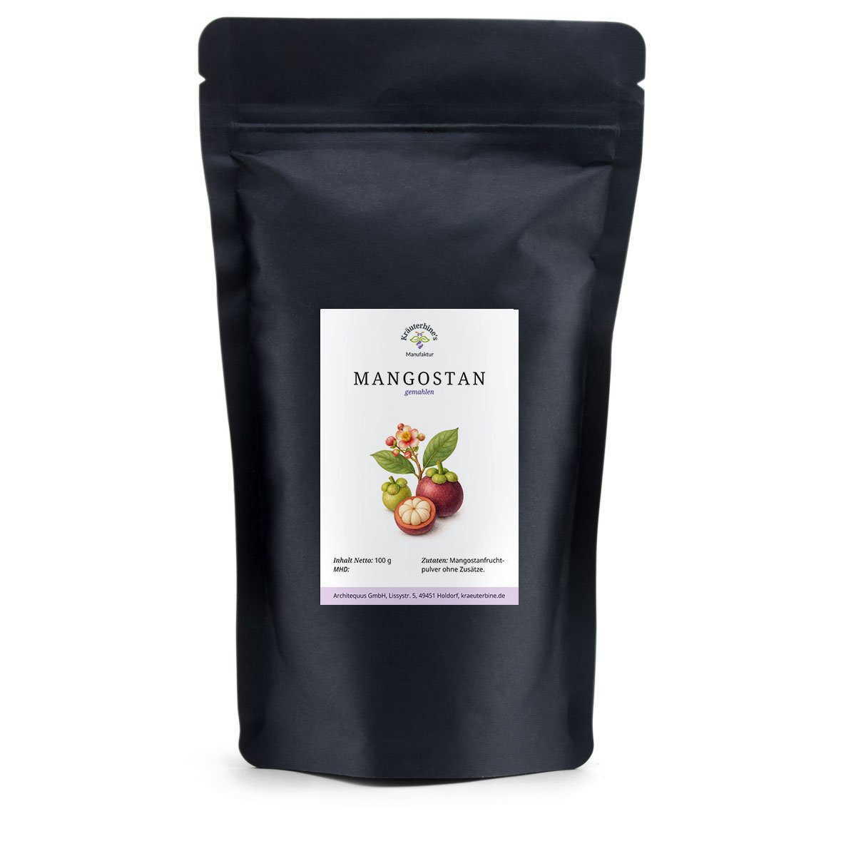 Mangostan Pulver für die Küche, 100g