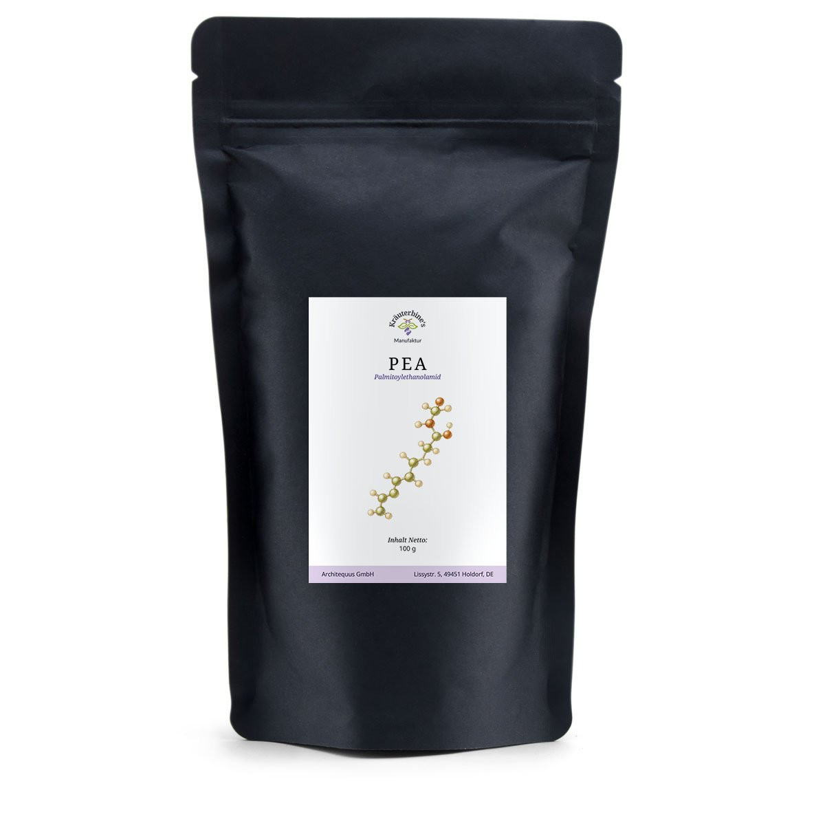 Palmitoylethanolamid (PEA) Pulver, Premium Vitalstoff, 100 g 