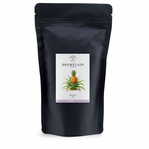 Bromelain Pulver 2.400 GDU/g – Ananas-Enzym hochaktiv & ohne Zusatzstoffe, aromaschonend verpackt 100 g