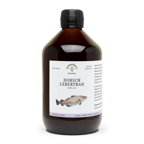 Dorschlebertran (11,5% EPA, 12% DHA)