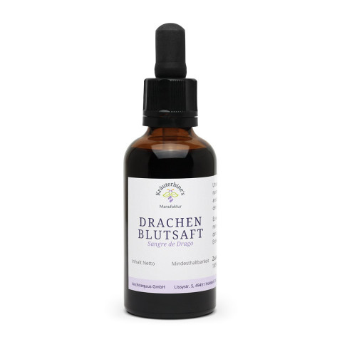 Drachenblut Saft mit Pipetten-Verschluss
