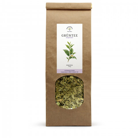 Chinesischer Grüntee Gunpowder („Temple of Heaven“) geschnitten, 100g