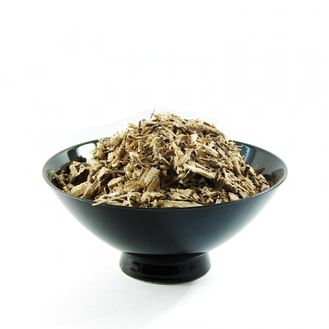 Hauhechelwurzel geschnitten