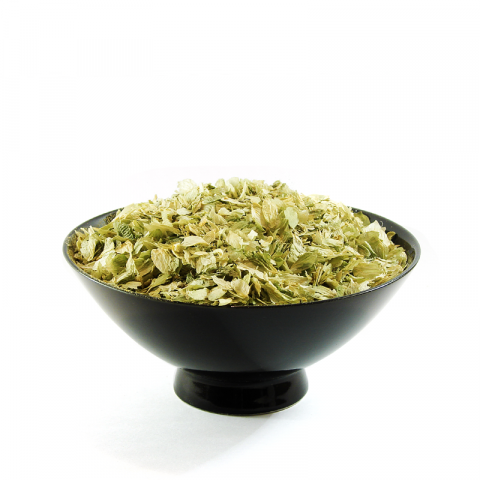 Hopfenblüten geschnitten