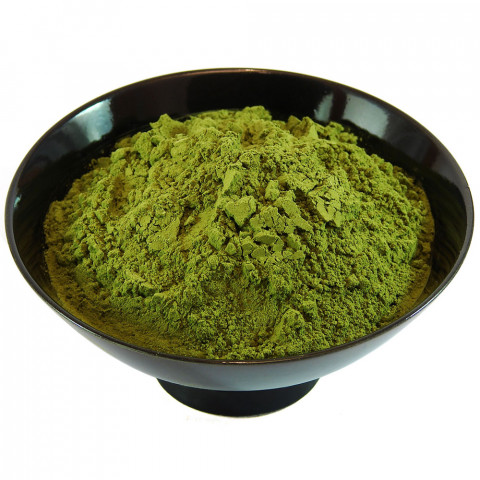 Jiaogulanblätter gemahlen