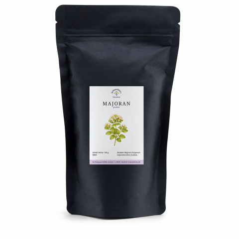 Majoran gerebelt, aromaschonend verpackt für die Küche, 100g