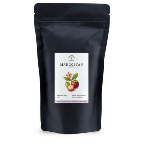 Mangostan (Mangosteen) Pulver für die Küche