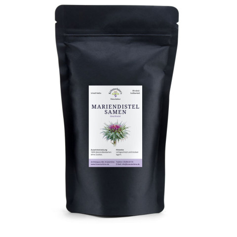 Mariendistelsamen geschrotet, aromaschonend verpackt für die Küche 100g