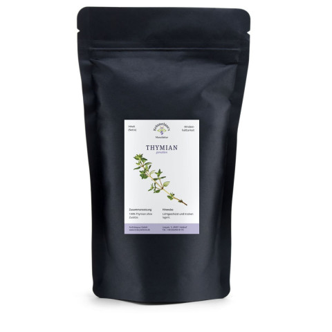 Thymian gemahlen, aromaschonend verpackt für die Küche 100g