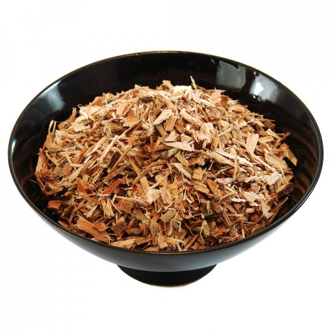 Weidenrinde geschnitten