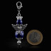 Lapis Lazuli Energiestein-Schutzengel Größenvergleich