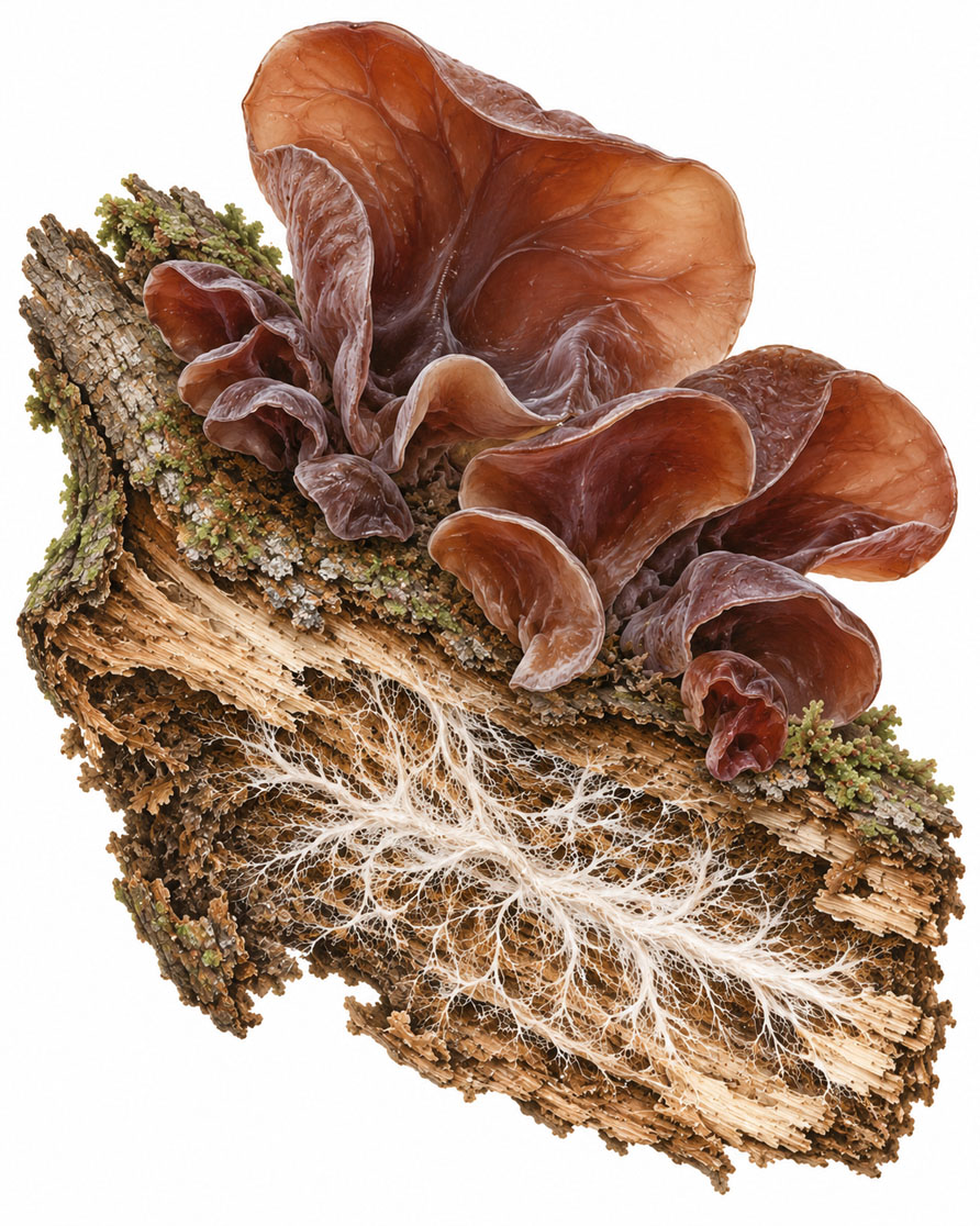 Auricularia, Illustration