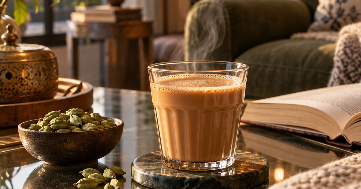 Kardamom in Gebäck und Chai